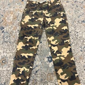 GAP Camouflage Straight Leg Pants